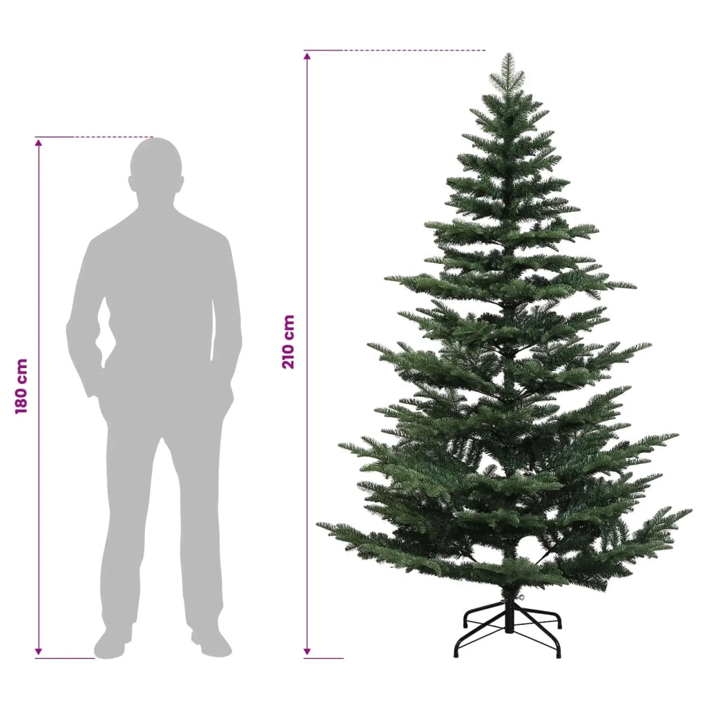 Albero di Natale Artificiale con Rami Pieghevoli 210 cm 42055520