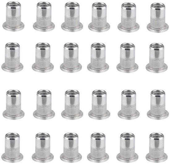 Viti a cilindro in acciaio inossidabile a 15 mm - M6 - 100 pezzi - argento