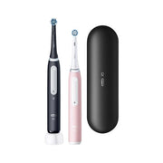 Oral-b io3 duo adulto spazzolino a vibrazione nero, rosa, bianco - 731857