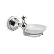 Portasapone da muro in acciaio inox e Cromall NV11 Gedy serie NEVIS Cromato