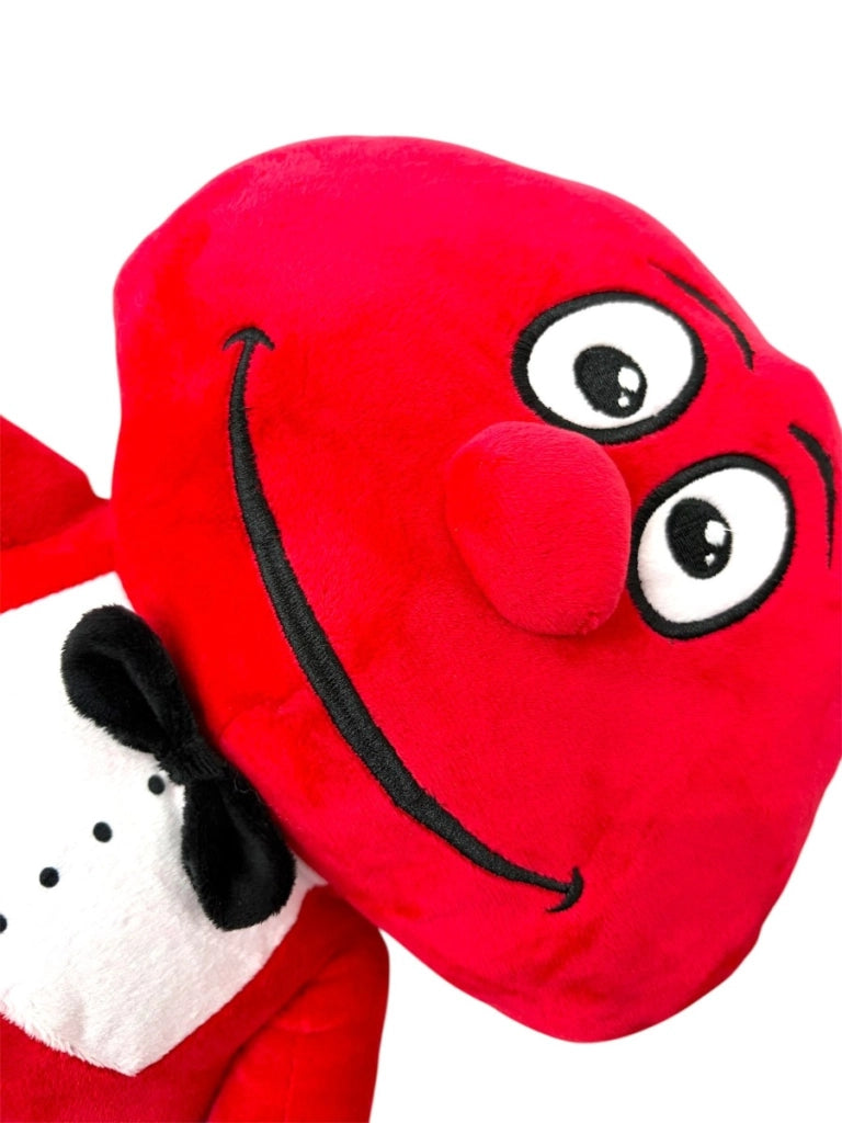 Gabibbo Peluche Pupazzo Gabibbo Originale Striscia La notizia, Gabibbo Tony Pitony, Gabibbo Originale, Rosso, 25 cm