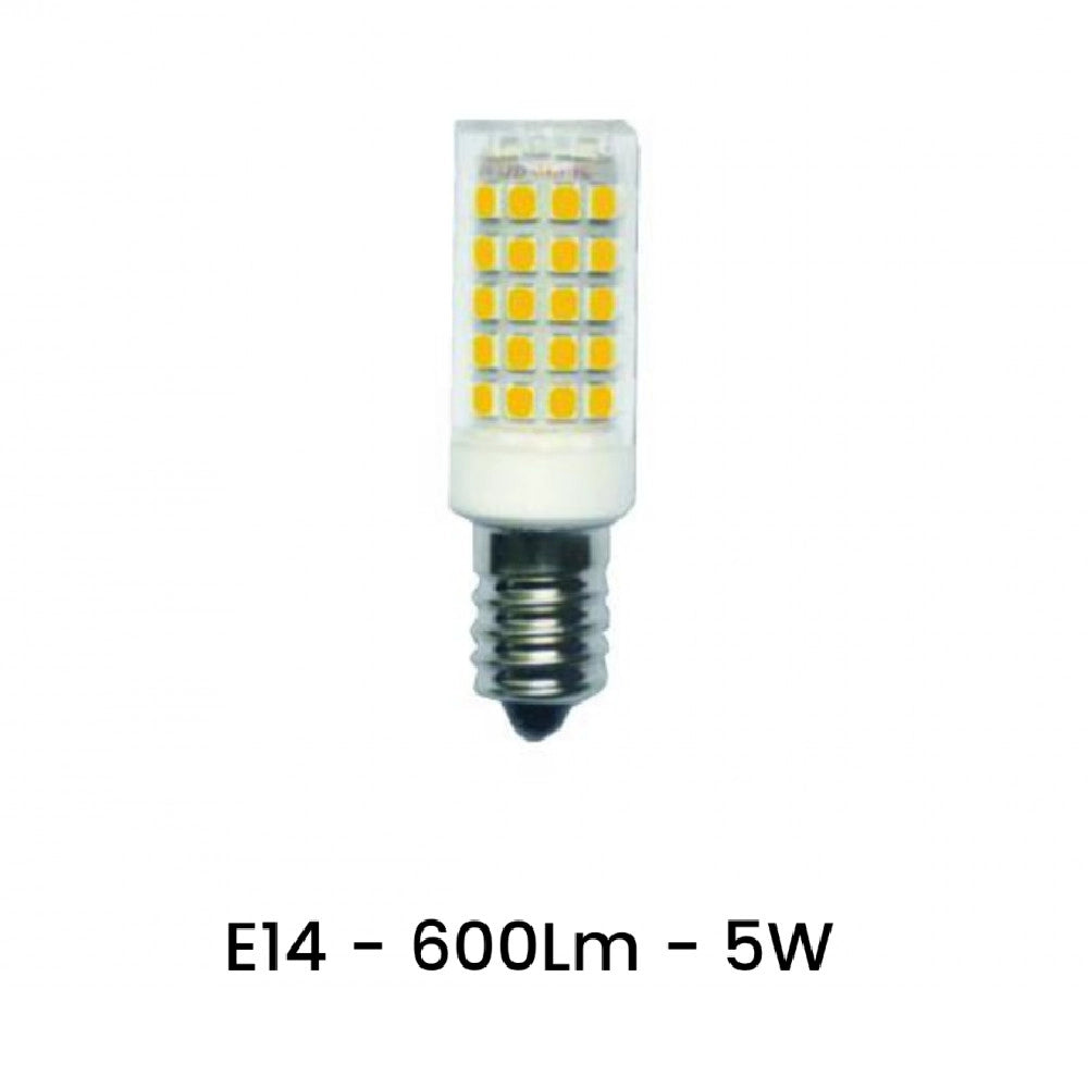 Trade Shop - Lampadina Led E14 5 Watt Toni Di Luce Calda 3000k Fredda 6500k Naturale 4000k -