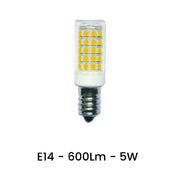 Trade Shop - Lampadina Led E14 5 Watt Toni Di Luce Calda 3000k Fredda 6500k Naturale 4000k -