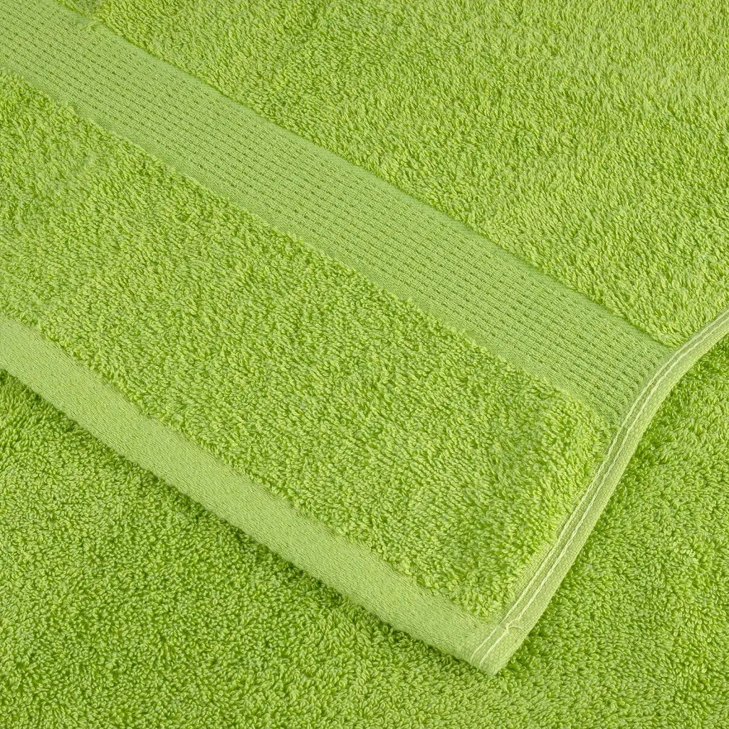 Set ASciugamani SOLUND 6 pz | Teli per bagno Verde Mela 600 gsm
