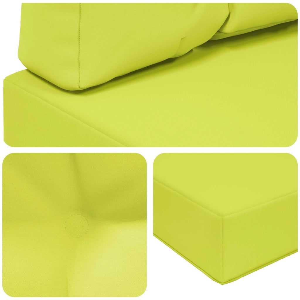 Cuscino per divano da esterno Poliestere Verde 60 x 60 cm 900732