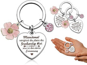 Set di Chiavi da Parete a Forma di Cuore - 2 Pezzi - Chiavi da Parete Gemelle - Ideali come Regali - Scatola di Regalo Corrispondente - 3 x 6 cm - Regalo