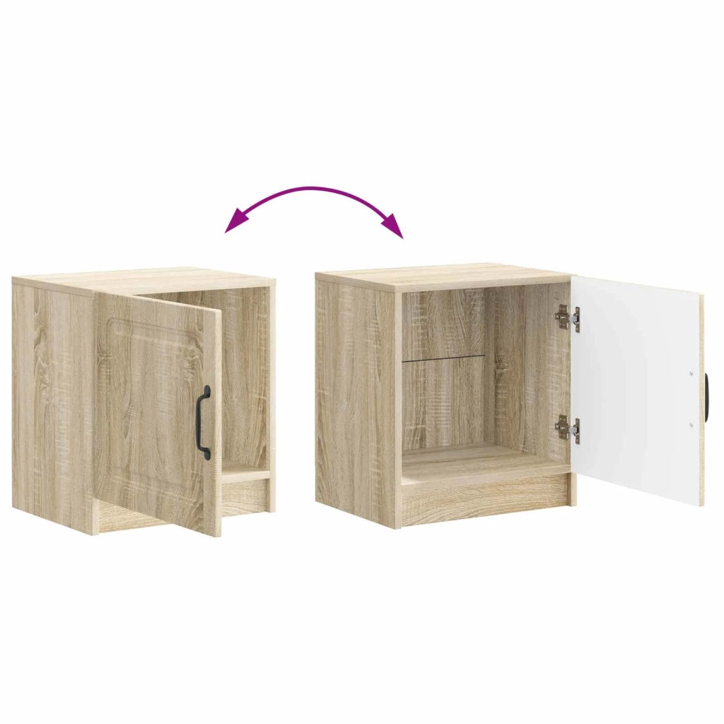Armadio da Notte Rovere Sonoma 43 x 34,5 x 47 cm 895719