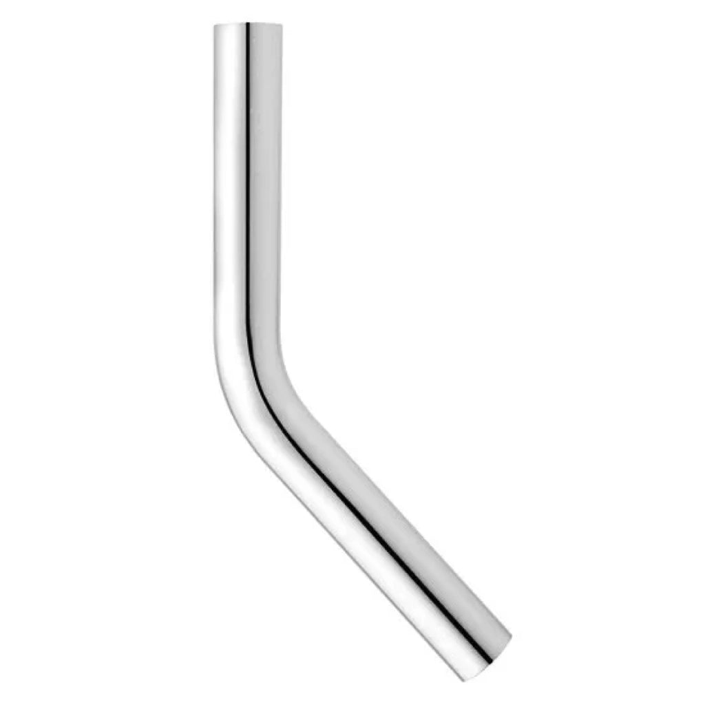 CANOTTO CURVO A 45  ° IN OTTONE CROMATO  EE ¸30