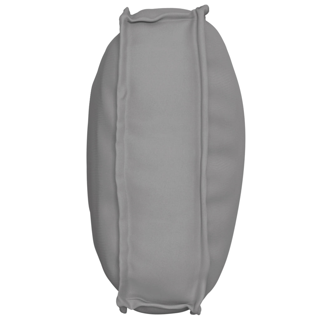 Cuscino per Pallet per Schienale Grigio 70x40x12 cm Tessuto Oxford