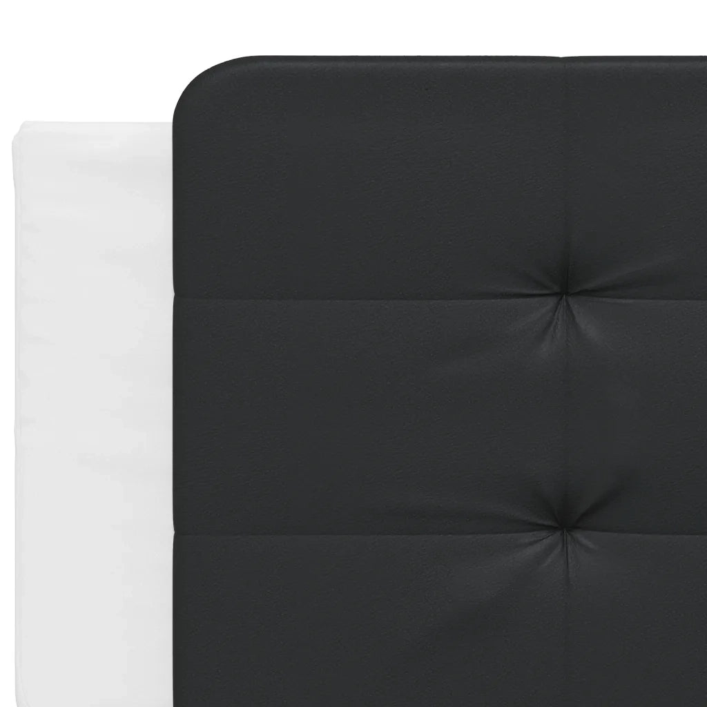 Cuscino Testiera Zadar Nero e Bianco 200 cm in Similpelle CFW9401994