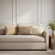 Federa 6 pz HEERLEN Marrone 30 x 50 cm Tessuto Chenille 907798