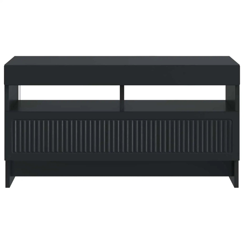 Mobile TV LED Nero Legno ingegnerizzato 896116