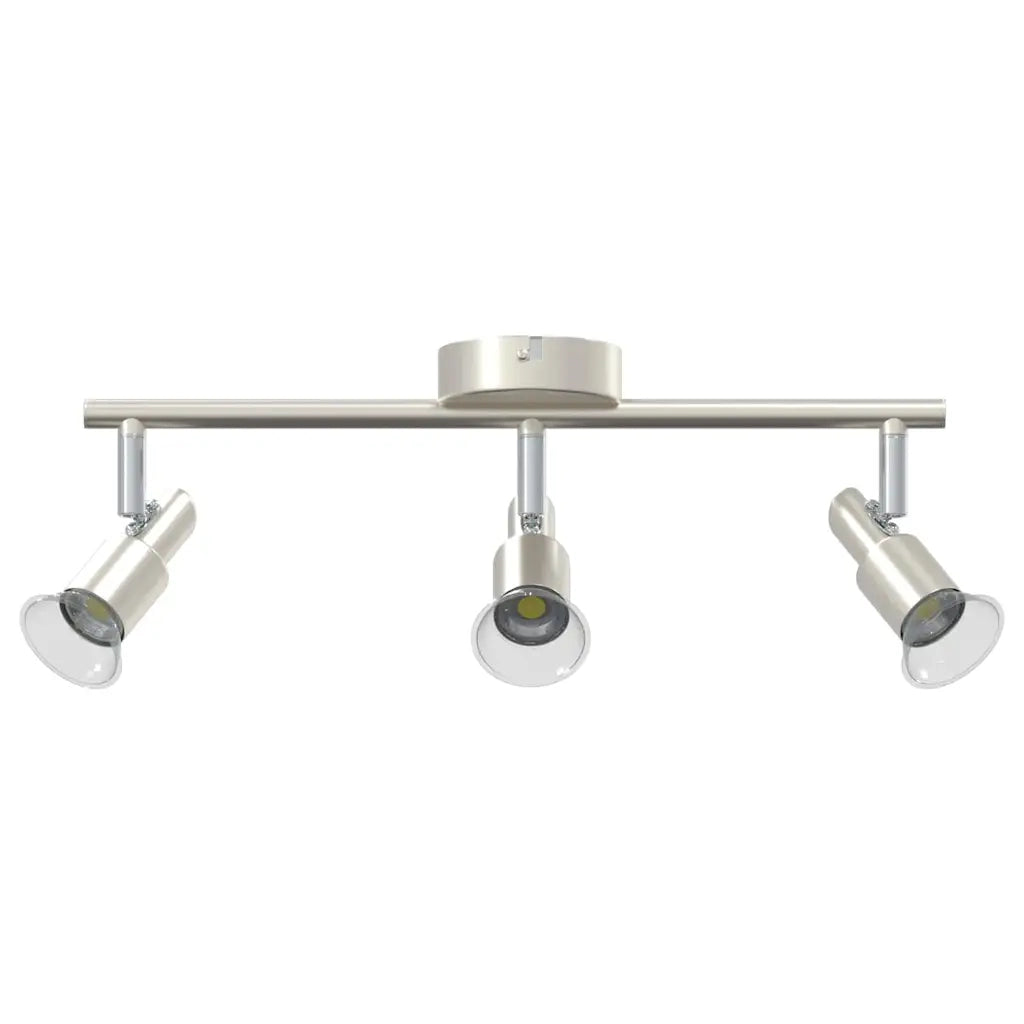 Faretto da soffitto Nichel 39 x 10,5 x 10,5 cm Acciaio 4108209