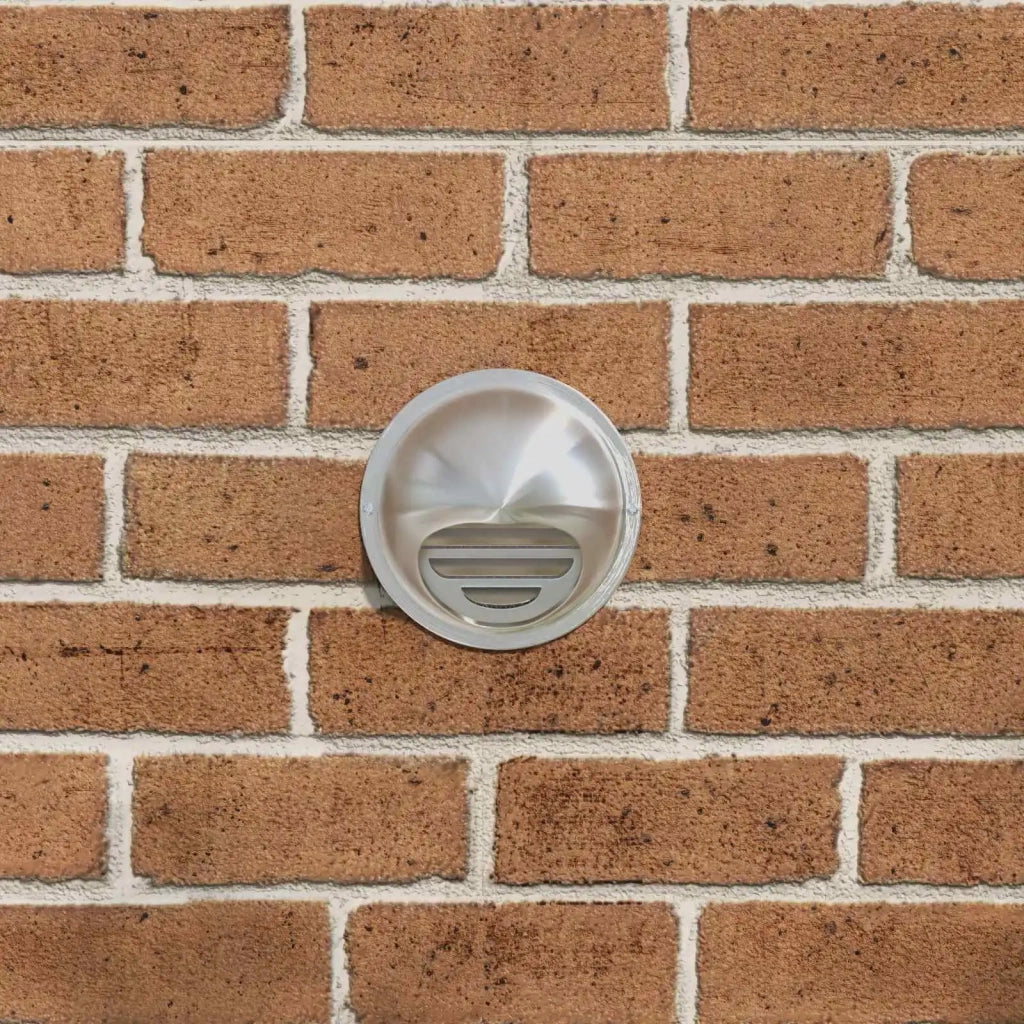 Coperture per ventilazione d'aria 2 pz Argento 80 mm CFW4930551