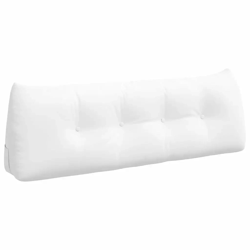 Cuscino per Schiena Bianco 140 x 24 x 50 cm Tessuto 42014510