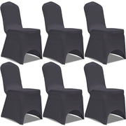 Fodera Elastica per Sedie 6 pz. Antracite cod mxl 50786