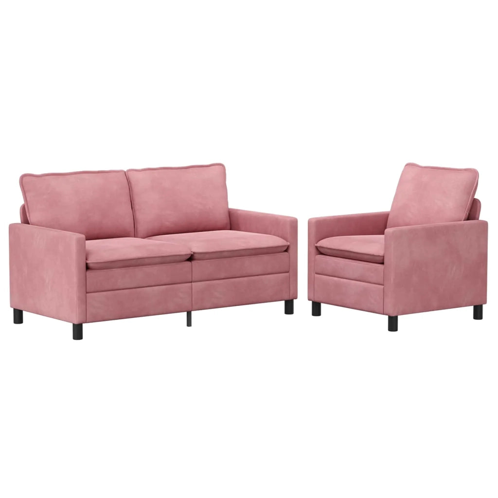 Set di divani 2 pcs Rosa Velluto