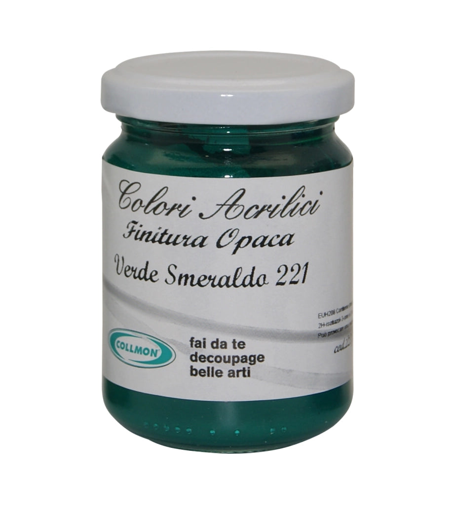 COLORE ACRILICO ML 125 VERDE SMERALDO