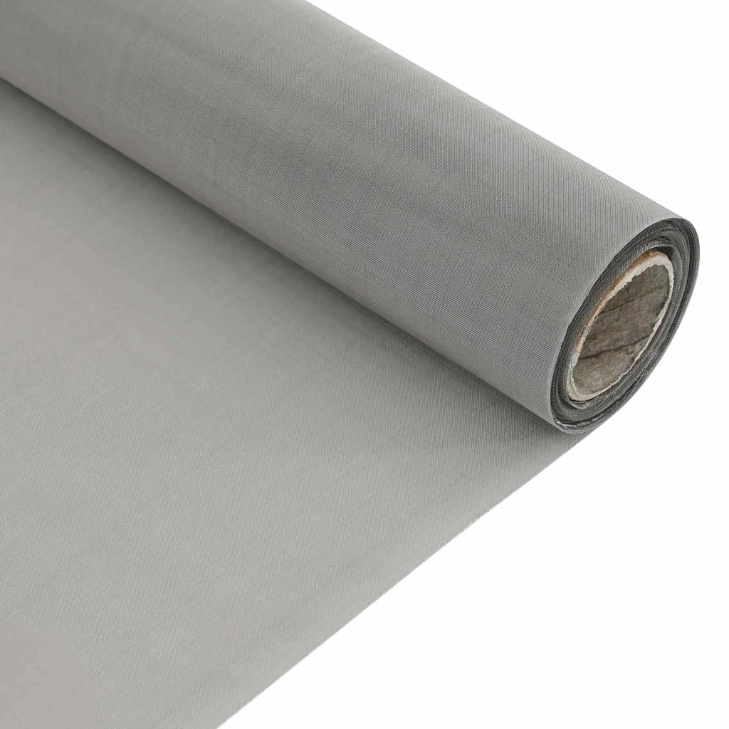 Rete per schermatura 100 x 500 cm 120 Mesh Argento 42039593