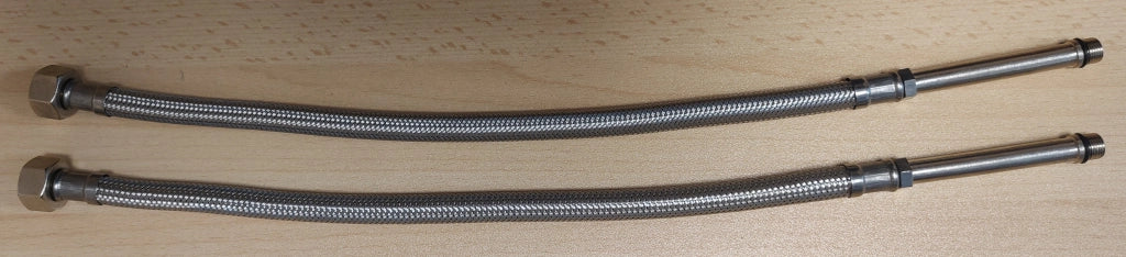FLESSIBILE PROLUNG. PER MISCELATORE 10X1 CORTO 35 CM**- RUBINETTERIE ASSOCIATE- 1,0 confezione