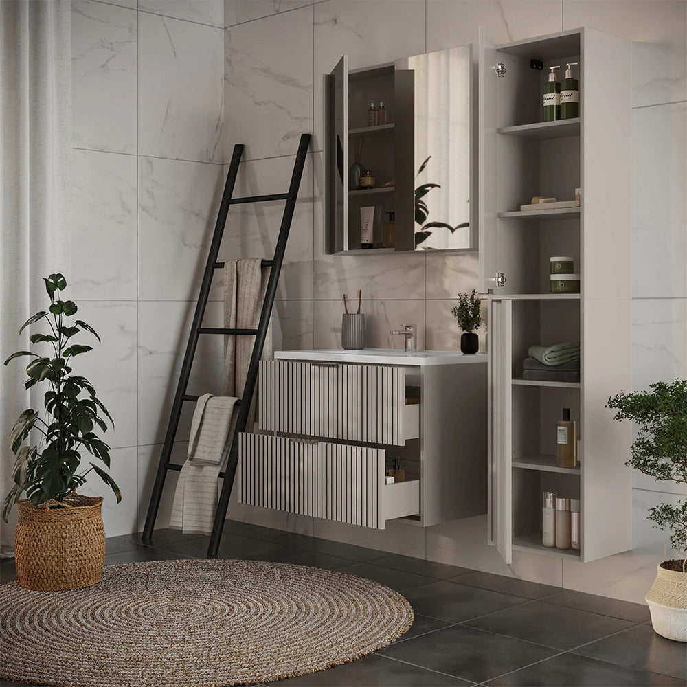 Vicco Set di mobili da bagno Cachemire 4 parti