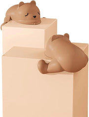 Protezione angolare per bambini - 8 pezzi protezione angolare per tavolo in silicone - orsetto cane - adesivo - protezione angolare per bambini - protezione angolare per mobili - angoli di scrivanie - facile da inserire