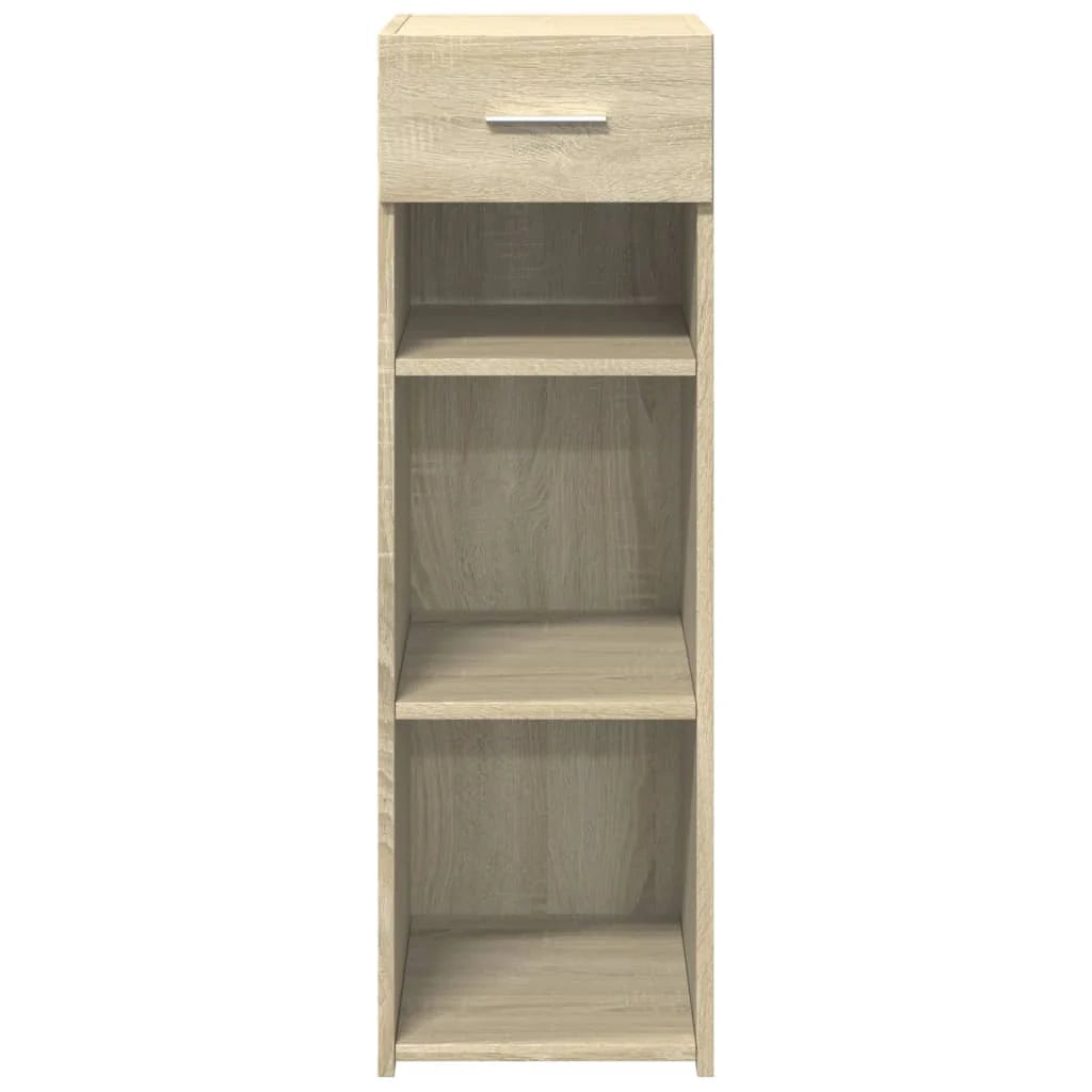 Buffet credenza cassettiera mobiletto mobile contenitore organizer cucina soggiorno rovere Sonoma 30 x 42,5 x 93 cm legno ingegnerizzato marrone 02_0031505