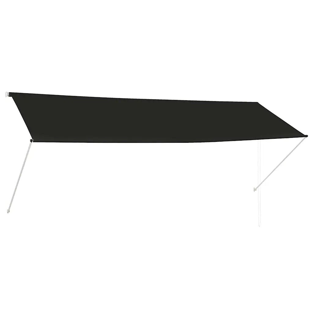 Tenda da Sole Retrattile-Tenda parasole per Patio 350x150 cm Antracite