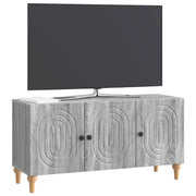 Mobile TV | Armadietto TV | Mobile Porta TV Grigio Sonoma 99 x 34,5 x 50 cm Legno ingegnerizzato