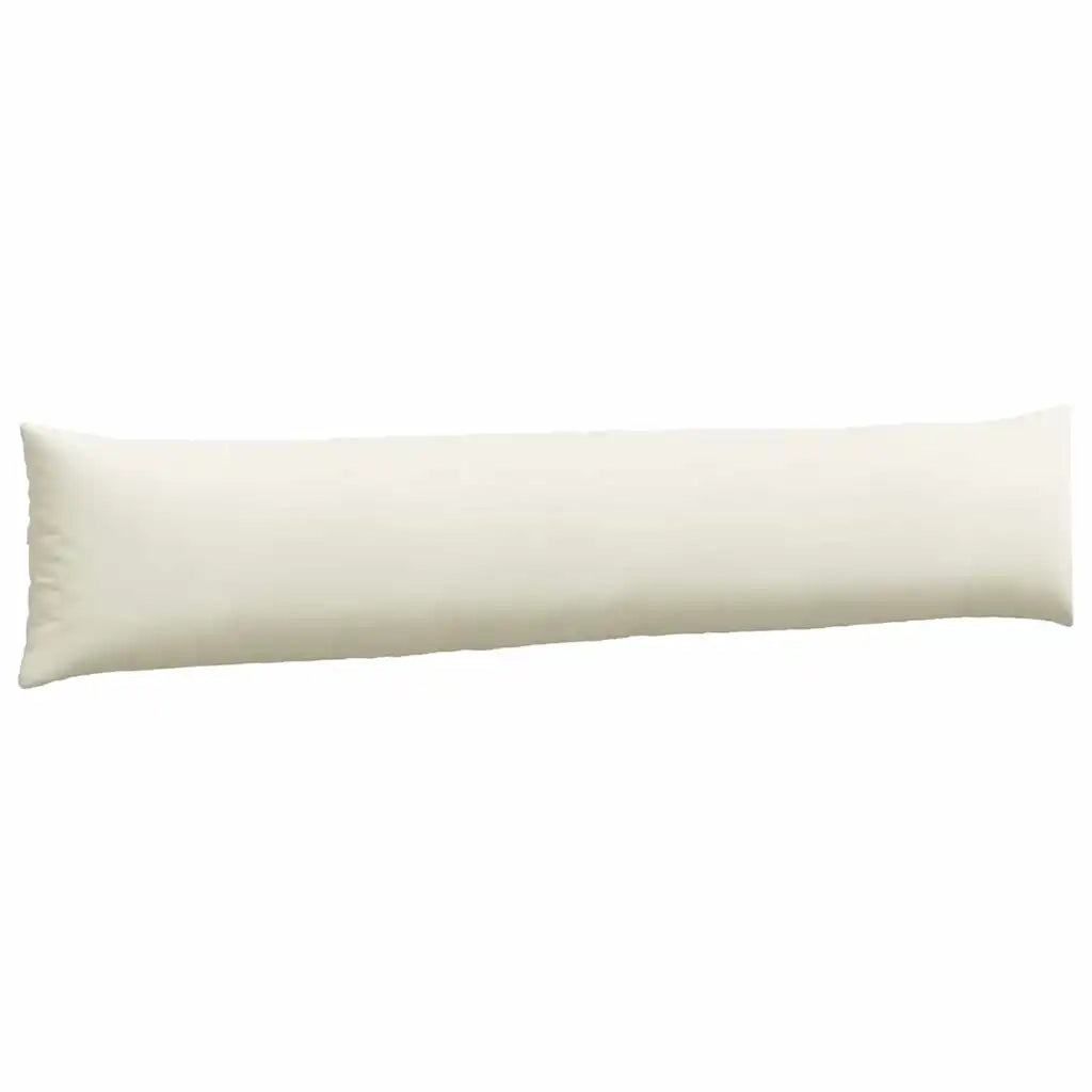Cuscini da Divano 2 pz | Cuscini per sedie Crema 200 x 40 cm Tessuto in Cords