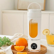 Centrifuga per succo con 12 lame per frutta domestica, piccola centrifuga portatile per studenti, centrifuga elettrica miniatura da 700 ml