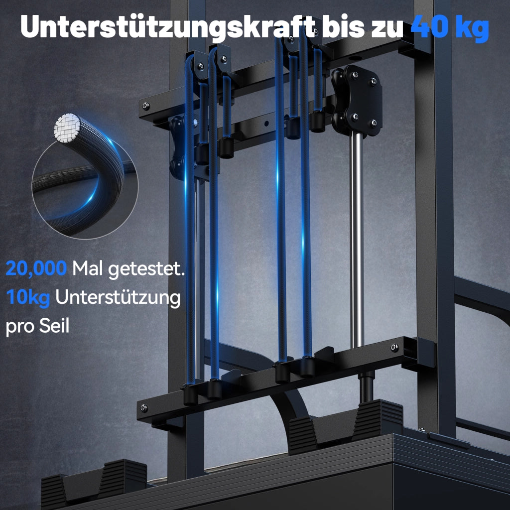 Power Tower Dip Station - Xylo - Stazione Multifunzione per Trazioni e Dip 204kg