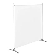 Schermo divisorio per la privacy 176 x 175 cm bianco 03_0008051