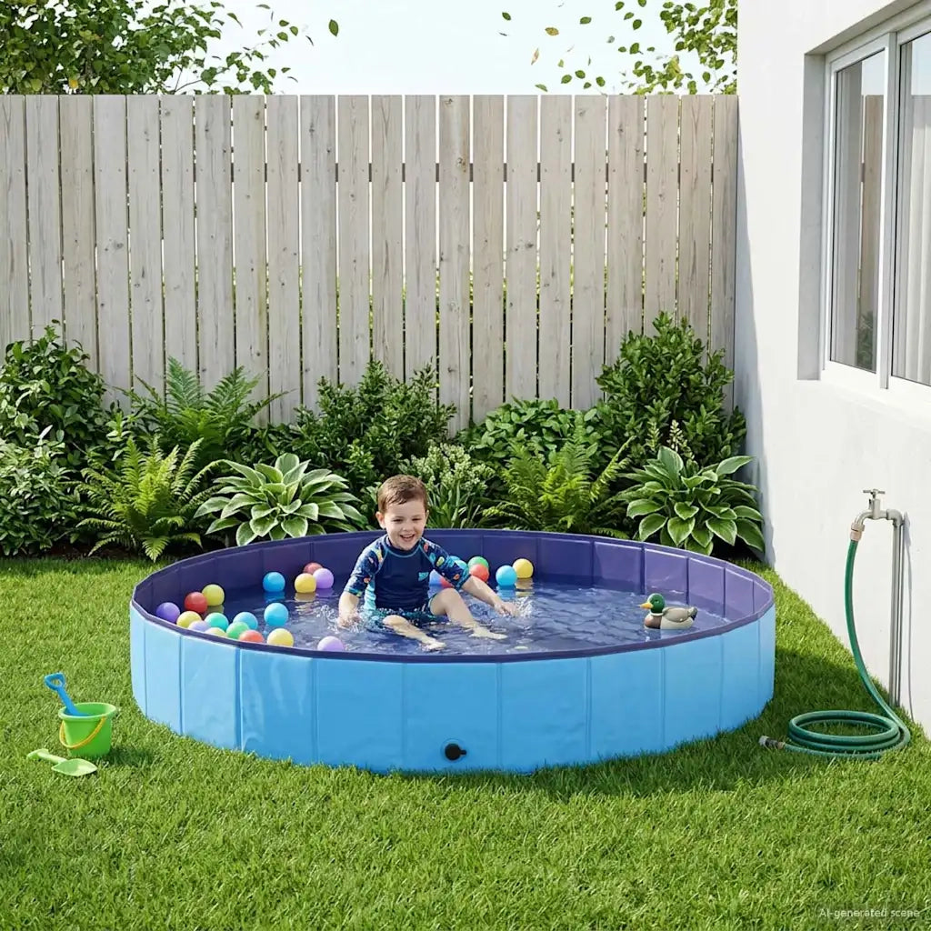 Piscina per bambini Blu Ø200 x 30 cm