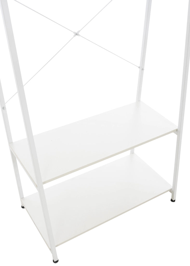 Stand appendiabiti Luton bianco