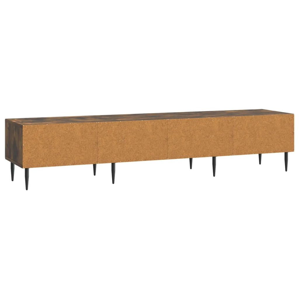 Mobile TV Rovere Fumo 147 x 34,5 x 30 cm Legno ingegnerizzato