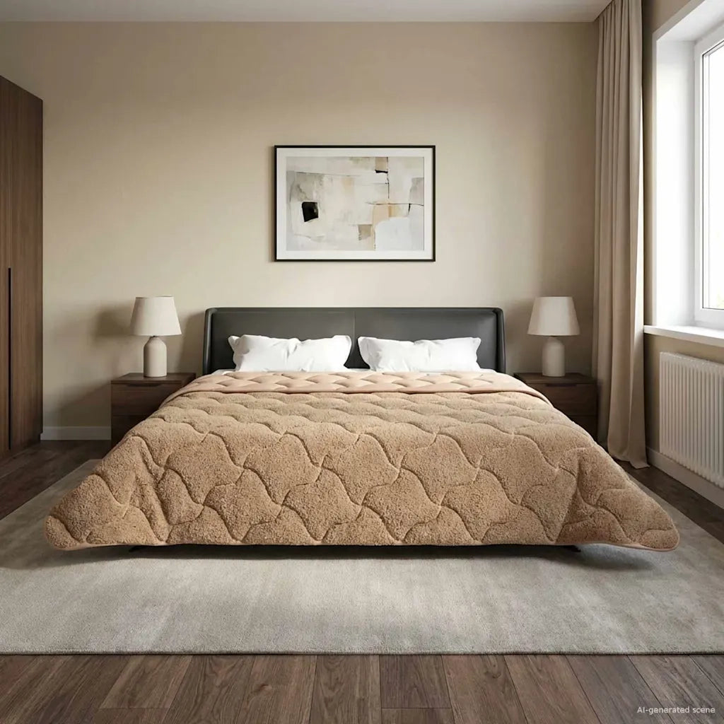 Piumone Completo Annuale Trapuntato Talpa 220 x 260 cm