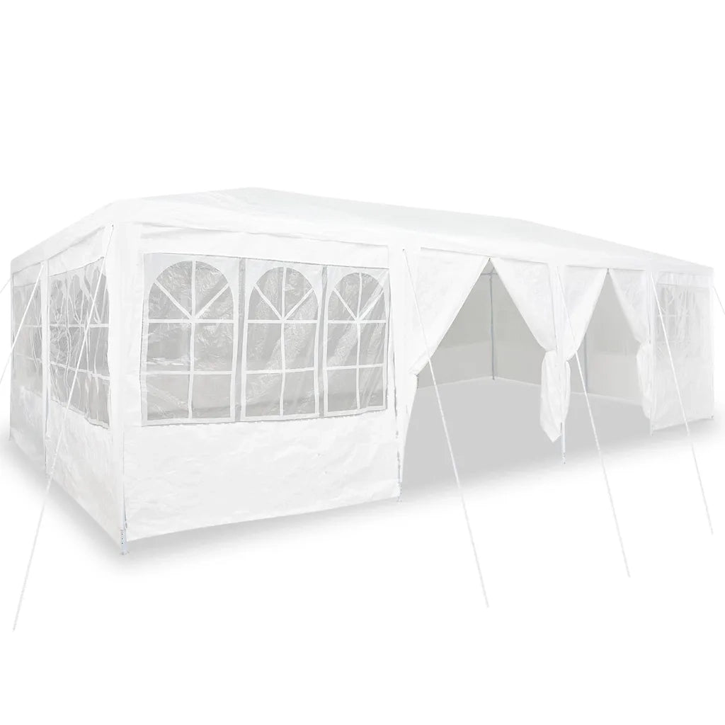 Tenda Party-Tenda da festa Bianco 800 x 400 x 266 cm Polietilene