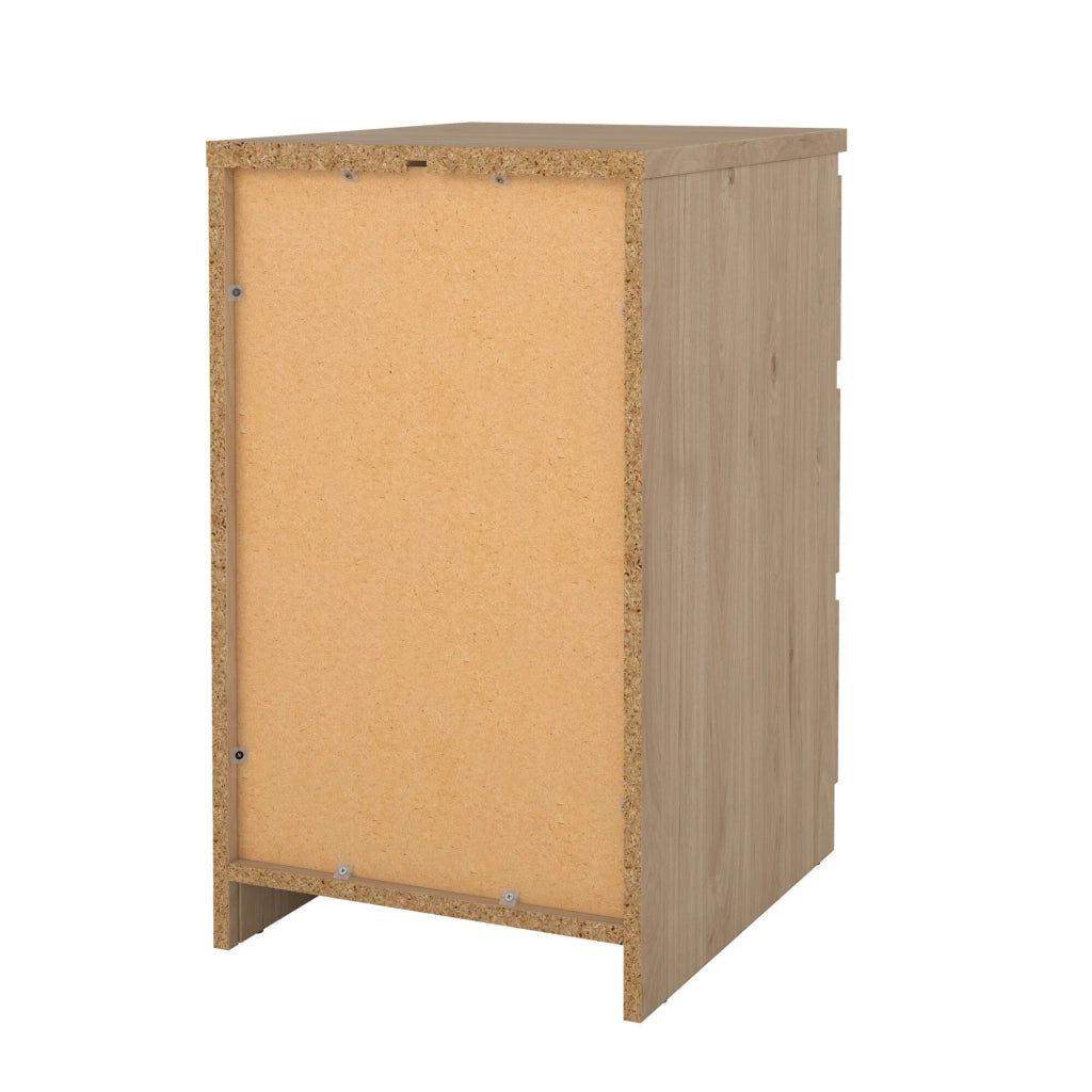 Cassettiera Accudino, Settimino multiuso, Comò camera da letto, Mobile con cassetti, 50x40 h70 cm, Rovere