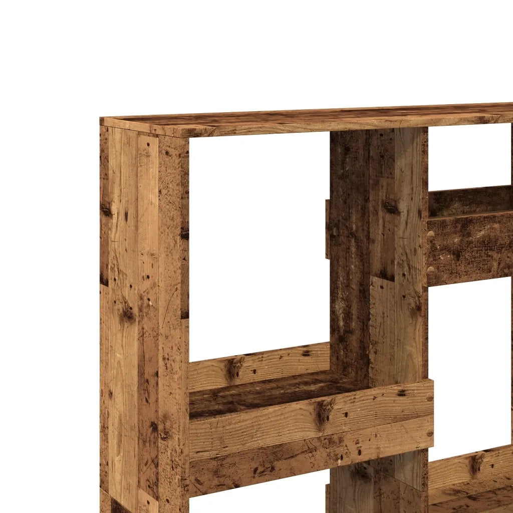 vidaXL Divisorio Legno Antico 100x33x135 cm in Truciolato