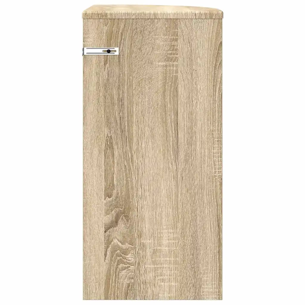 Tavolino Rovere Sonoma 29,6 x 29,6 x 60 cm Legno multistrato 891122