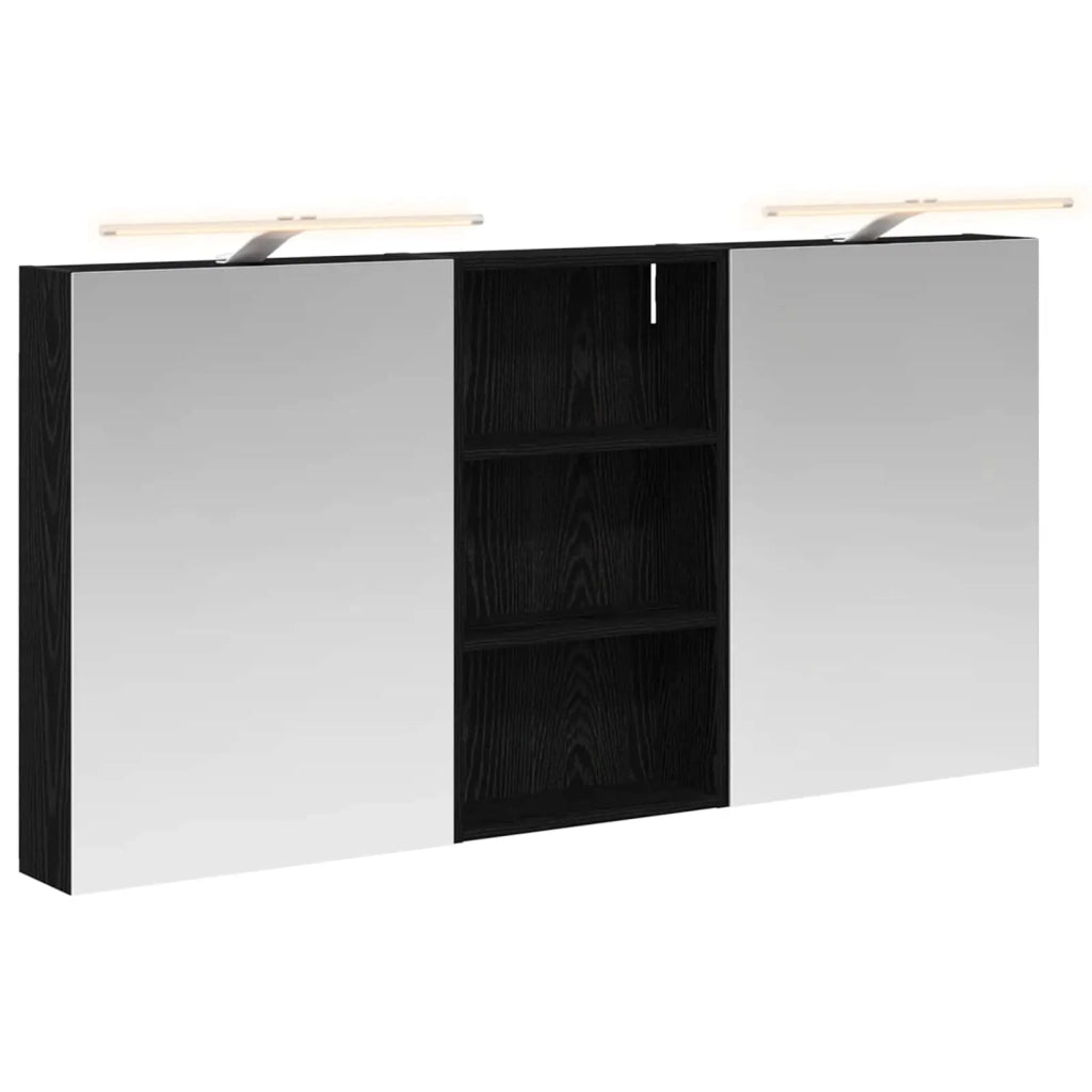 Set di Armadi da Bagno con lo scaffale 3 pcs 140 x 14,5 x 70 cm 3403785
