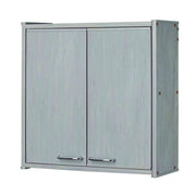 PENSILE bagno in PVC in KIT per interni/esterni - Dim: 59 x 59 x 22 cm - CR - colore: LEGNO ROVERE