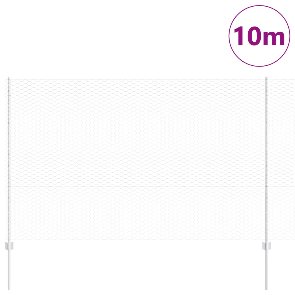 Pali di Recinzione  10 pcs U-Channel 150 cm Acciaio Zincato