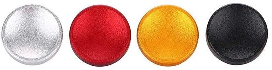 Pulsante di Rilascio della Shutter - 4 Pezzi - Alluminio - Adatto per X100/X100S/X10/X20 - Resistente all'Ossidazione - Diametro 9,8 mm - Tasto della Macchina Fotografica