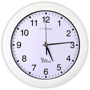 Orologio radiocomandato da parete 30 cm orologio da parete per cucina, soggiorno, ufficio, orologio radiocomandato, orologio radiocomandato molto preciso, grande (bianco)