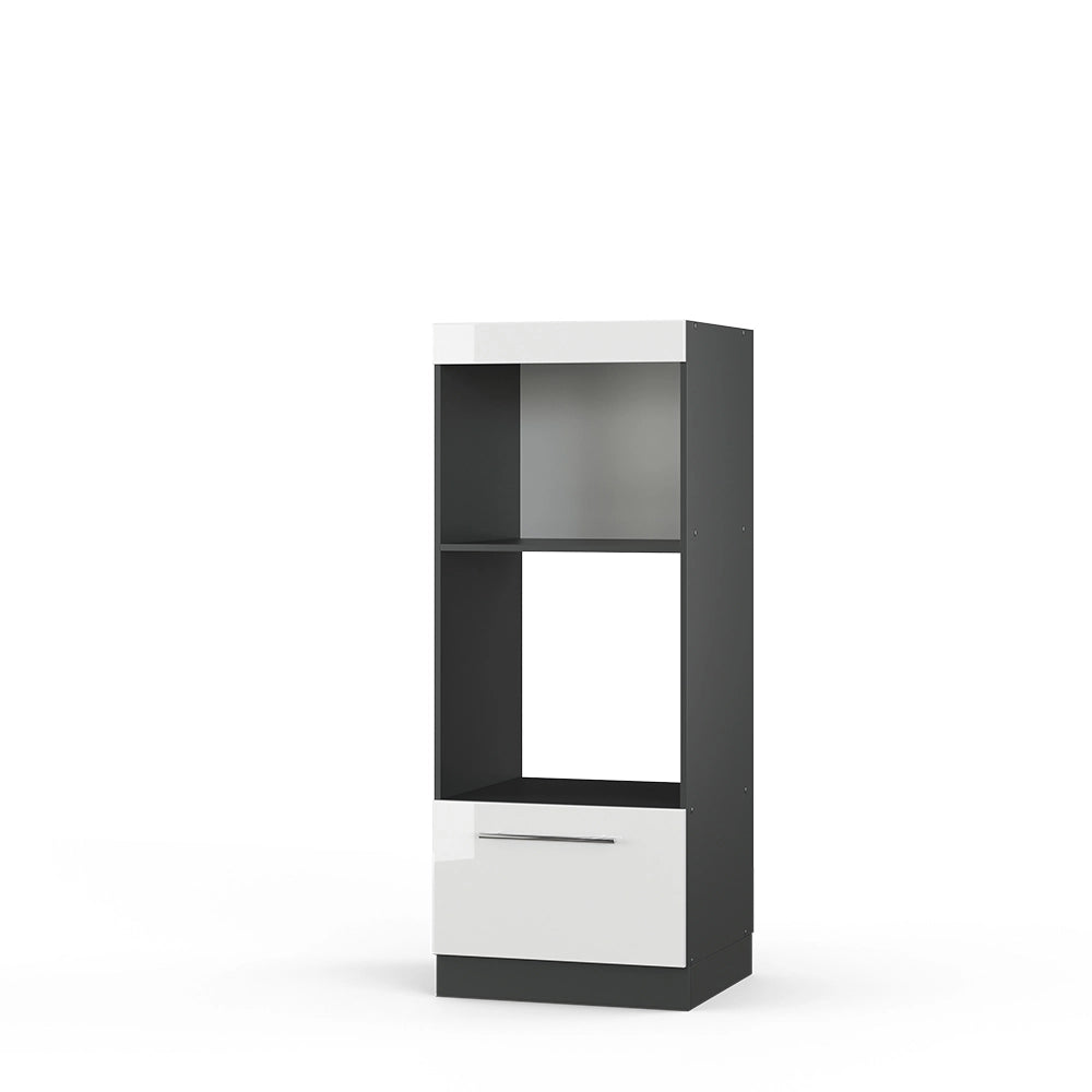 Vicco Set mobili bagno Bianco lucido 60 cm aperto