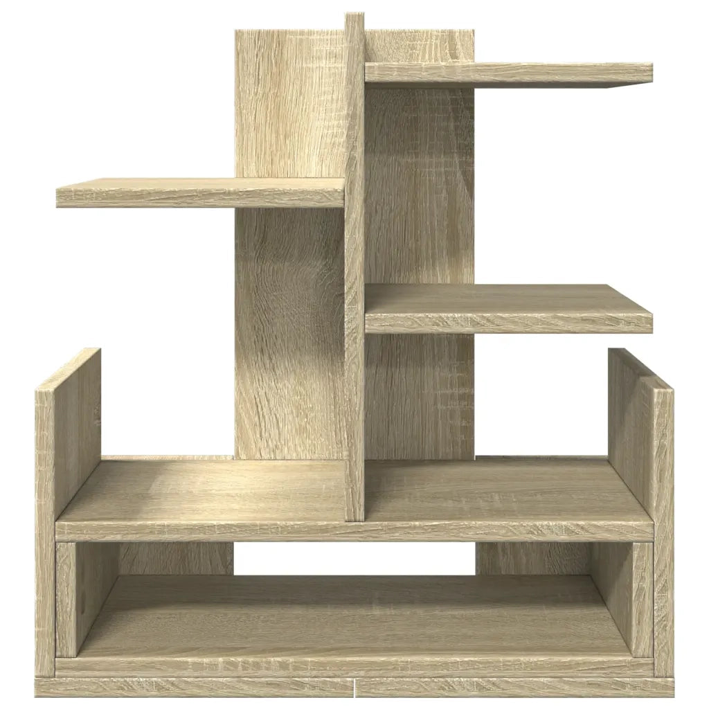Organizer Scrivania Rovere Sonoma 49x20x52,5 cm Multistrato 848075