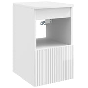 Mobile da Bagno Bianco Lucido 30 x 41 x 50 cm