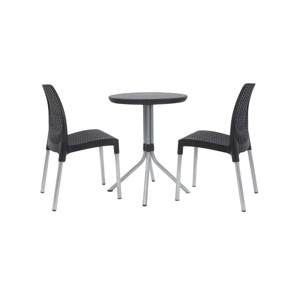 Keter Set da Bistrot Chelsea Grafite 223562 420031